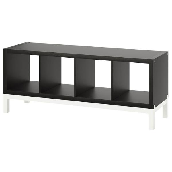 Стеллаж Ikea Kallax 59 x 147 x 39см cm / ЛДСП / Черный Коричневый photo 1