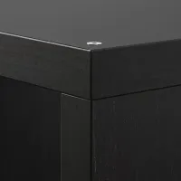 Etajeră Ikea Kallax 94 x 147 x 39 cm / PAL / Black Brown photo 3