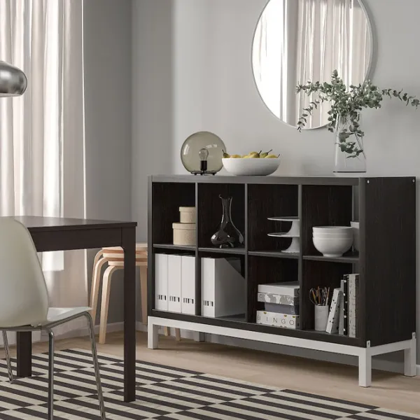 Etajeră Ikea Kallax 94 x 147 x 39 cm / PAL / Black Brown photo 6 Etajeră Ikea Kallax 94 x 147 x 39 cm / PAL / Black Brown photo 6