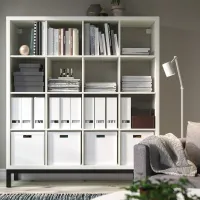 Стеллаж Ikea Kallax 164 x 147 x 39см cm / ЛДСП / Black photo 2