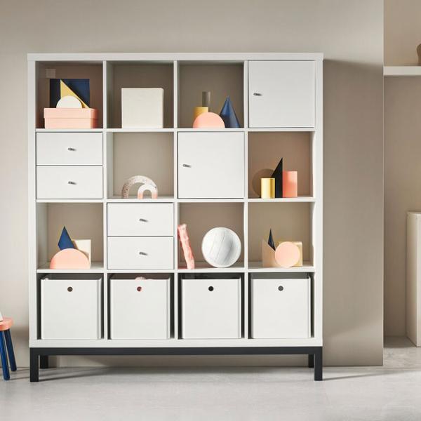 Стеллаж Ikea Kallax 164 x 147 x 39см cm / ЛДСП / Black photo 3