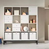 Стеллаж Ikea Kallax 164 x 147 x 39см cm / ЛДСП / Black photo 3