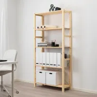 Стеллаж Ikea Ivar/Observator 5 179 x 89 x 30см cm / Массивная сосна / Сосна photo 2