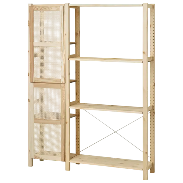 Стеллаж Ikea Ivar/Observator 4 179 x 134 x 30см cm / Массивная сосна / Сосна photo 1