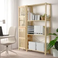 Стеллаж Ikea Ivar/Observator 4 179 x 134 x 30см cm / Массивная сосна / Сосна photo 8