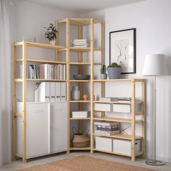 Стеллаж Ikea Ivar 3 226 x 145 x 30см cm / Массивная сосна / Сосна photo 2 Стеллаж Ikea Ivar 3 226 x 145 x 30см cm / Массивная сосна / Сосна photo 2