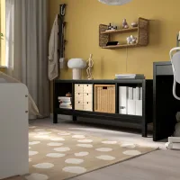 Стеллаж Ikea Kallax 59 x 147 x 39см cm / ЛДСП / Черный Коричневый photo 2