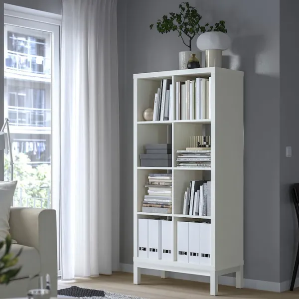 Etajeră Ikea Kallax 164 x 77 x 39 cm / PAL / White photo 2