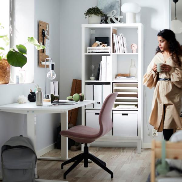 Etajeră Ikea Kallax 164 x 77 x 39 cm / PAL / White photo 3