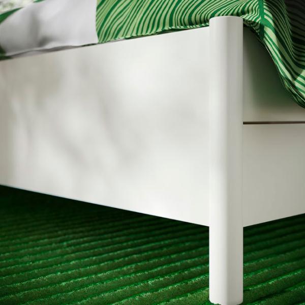 Кровать Ikea Tonstad/Lonset 4 140 x 200 см / Массив / Белый photo 6