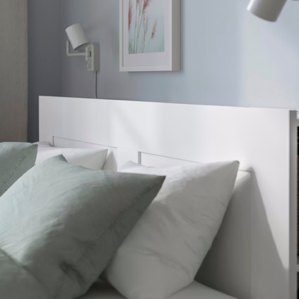 Кровать Ikea Brimnes Lonset 180 x 200 см / ЛДСП / Белый photo 5