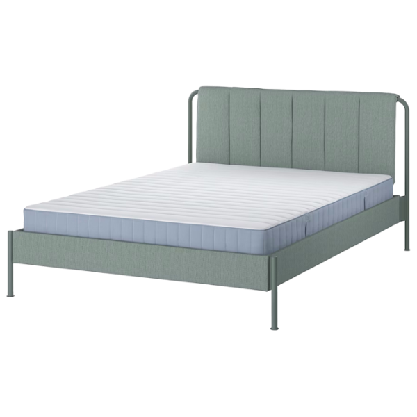 Кровать Ikea Tallasen/Kulsta/Valevag 140 x 200 см / Металл / Зеленый photo 1