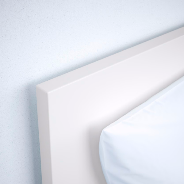 Кровать Ikea Malm/Lonset 4 180 x 200 см / Шпон / Белый photo 4