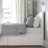 Pat Ikea Malm/Lonset 4 180 x 200 cm / Furnir / White photo 7