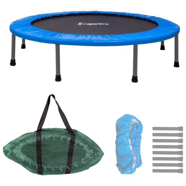 Trambulină fitness Insportline 754 4303  / Blue / Diametru - 122 cm photo 3 Trambulină fitness Insportline 754 4303  / Blue / Diametru - 122 cm photo 3