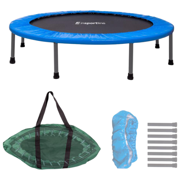 Trambulină fitness Insportline 754 4303  / Blue / Diametru - 122 cm photo 3 Trambulină fitness Insportline 754 4303  / Blue / Diametru - 122 cm photo 3