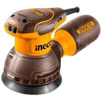 Шлифовальная машина INGCO RS3216 Эксцентриковая / 320 Вт / Желтый