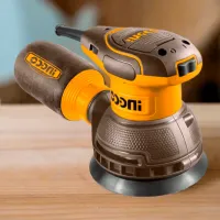Șlefuitor INGCO RS3216 Cu excentric / 320 W / Yellow photo 5