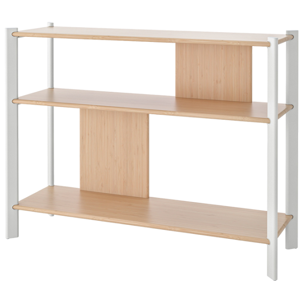 Консольный стол Ikea Jattesta Белый / Металл photo 1