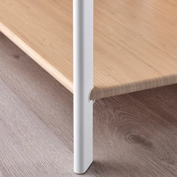 Консольный стол Ikea Jattesta Белый / Металл photo 4