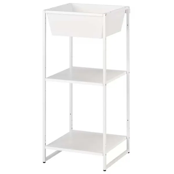 Etajeră Ikea Jostein White / Oțel photo 1 Etajeră Ikea Jostein White / Oțel photo 1