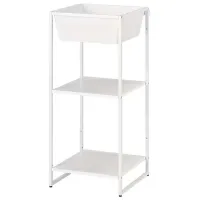 Etajeră Ikea Jostein White / Oțel