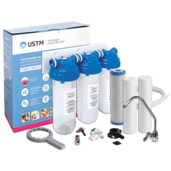 Sistemă de filtrare a apei USTM FS3 WFU Rata de filtrare - 8 l/min photo 2
