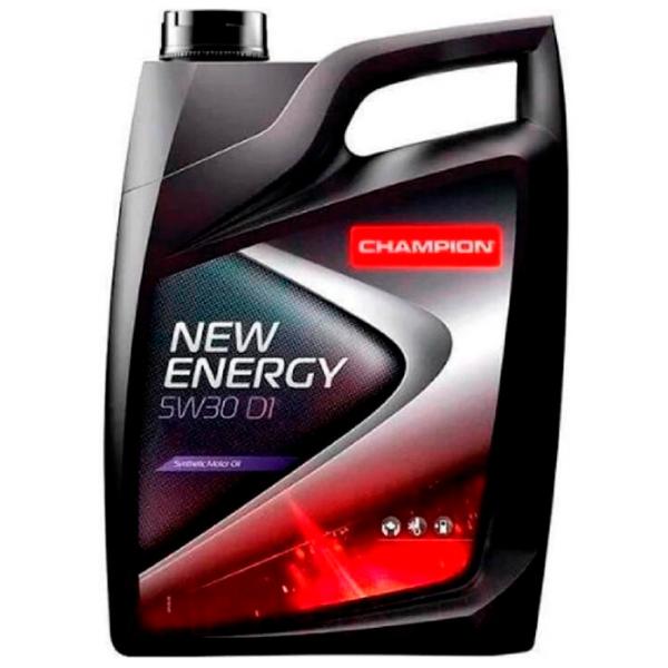Моторное масло Champion 5W30 SP/RC D1-3 5W-30 5л синтетическое photo 1