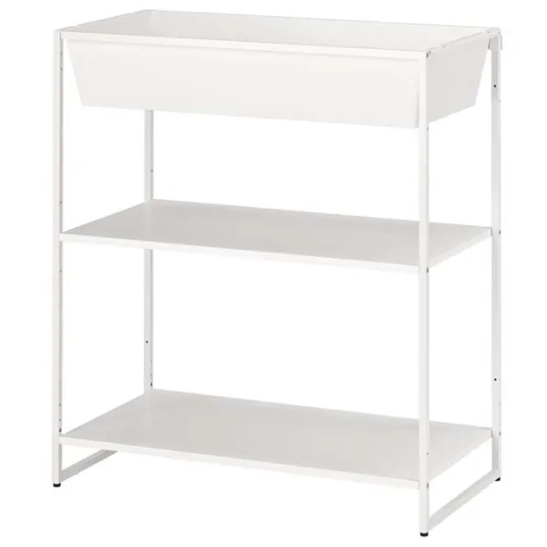 Etajeră Ikea Jostein White / Oțel photo 1 Etajeră Ikea Jostein White / Oțel photo 1