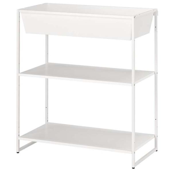 Etajeră Ikea Jostein White / Oțel photo 1 Etajeră Ikea Jostein White / Oțel photo 1