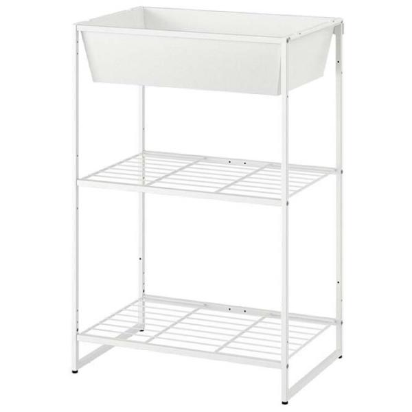 Стеллаж Ikea Jostein Белый / Cталь photo 1 Стеллаж Ikea Jostein Белый / Cталь photo 1