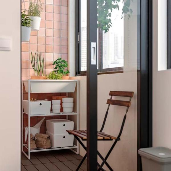 Стеллаж Ikea Jostein Белый / Cталь photo 5 Стеллаж Ikea Jostein Белый / Cталь photo 5