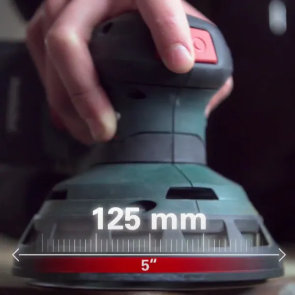 Șlefuitor Metabo SXA 18 LTX 125 Cu excentric / / Green photo 7 Șlefuitor Metabo SXA 18 LTX 125 Cu excentric / / Green photo 7
