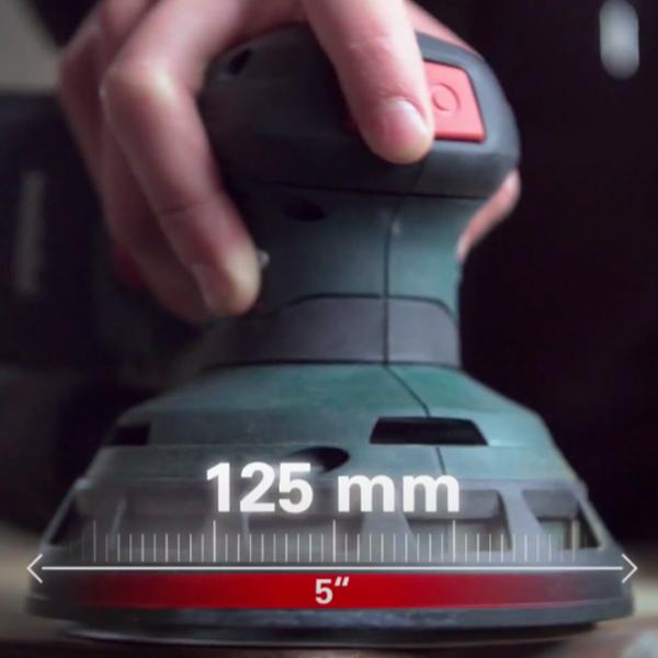 Șlefuitor Metabo SXA 18 LTX 125 Cu excentric / / Green photo 7 Șlefuitor Metabo SXA 18 LTX 125 Cu excentric / / Green photo 7