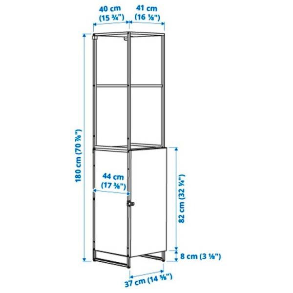 Стеллаж Ikea Jostein Белый / Cталь photo 4 Стеллаж Ikea Jostein Белый / Cталь photo 4