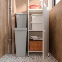 Etajeră Ikea Jostein White / Oțel photo 5