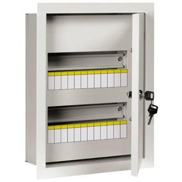 Щит для автоматов IEK MKM14-V-24-30-Z Cталь / IP31 photo 1