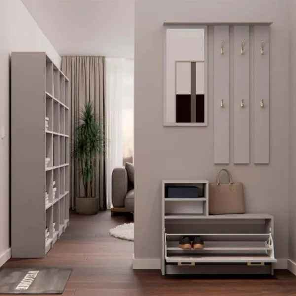 Set pentru antreu TopEshop Vera GS1 LPAL / Clay grey photo 5