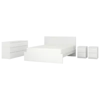 Pat Ikea Malm 4 180 x 200 cm / Furnir / White