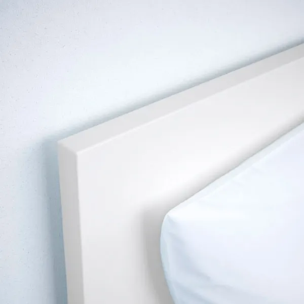 Кровать Ikea Malm 4 180 x 200 см / Шпон / Белый photo 4