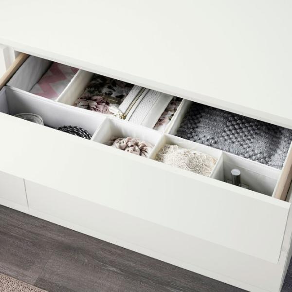 Кровать Ikea Malm 4 180 x 200 см / Шпон / Белый photo 6