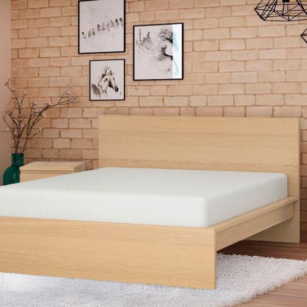 Кровать Ikea Malm 4 140 x 200 см / Шпон / Wood photo 2