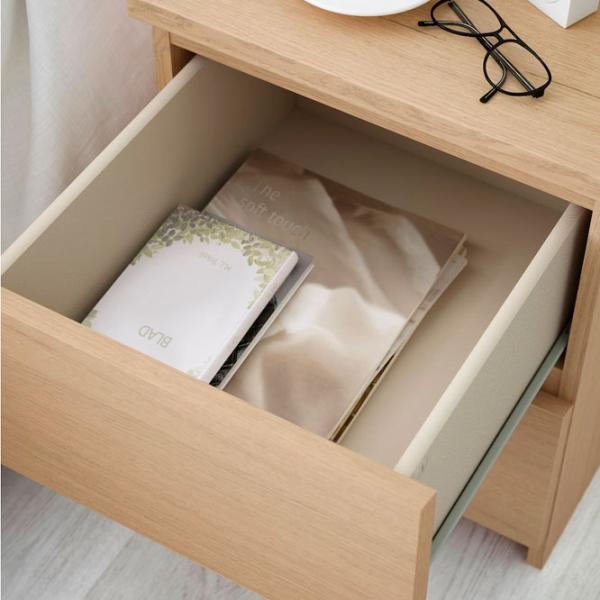 Кровать Ikea Malm 4 140 x 200 см / Шпон / Wood photo 5