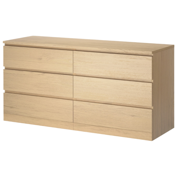 Кровать Ikea Malm 4 180 x 200 см / Шпон / Wood photo 9
