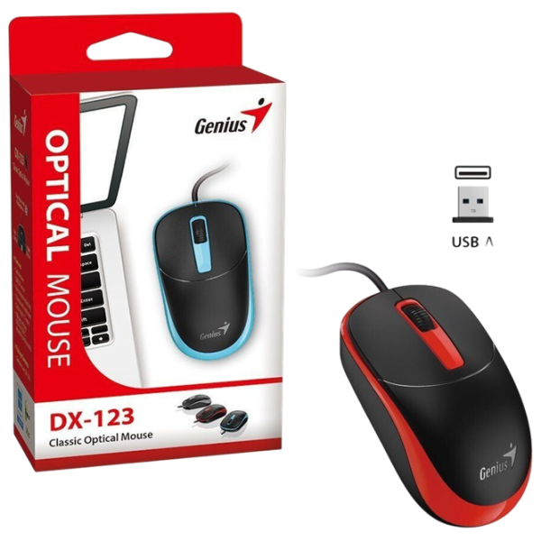 Mouse Genius DX-123 Black photo 5