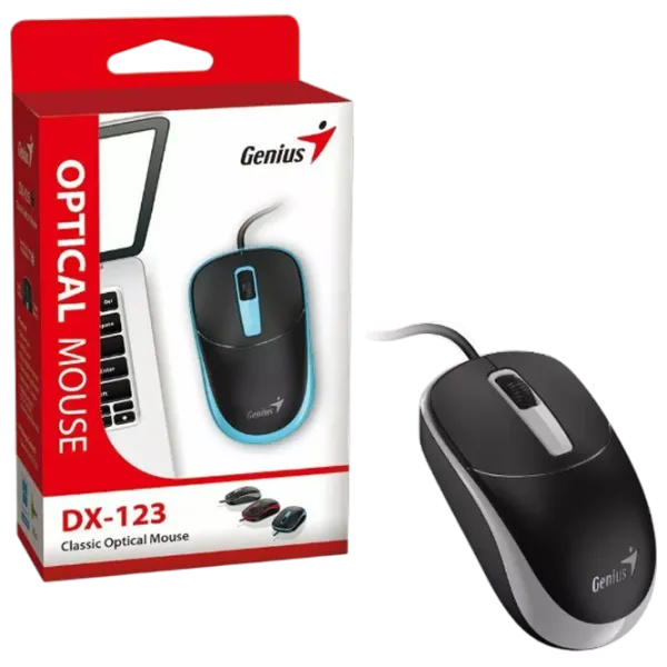 Mouse Genius DX-123 Black photo 5