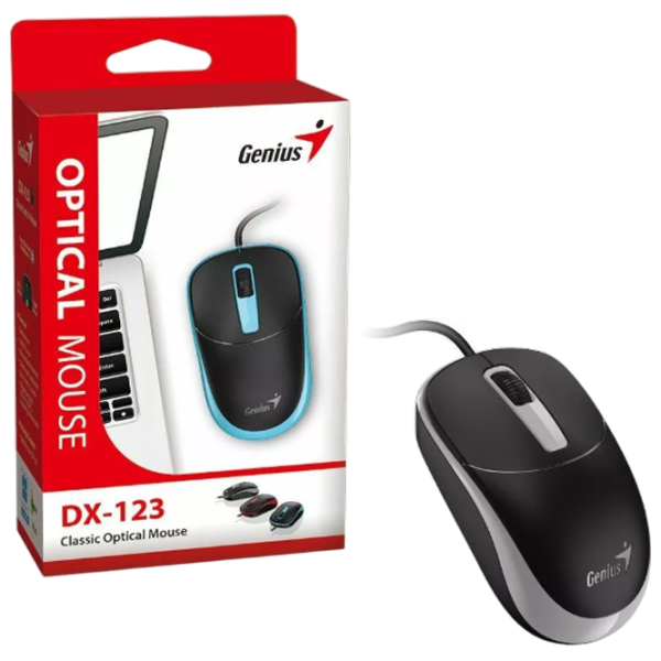 Mouse Genius DX-123 Black photo 5