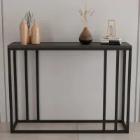 Masă consolă Prestige Genoa Black / Metal