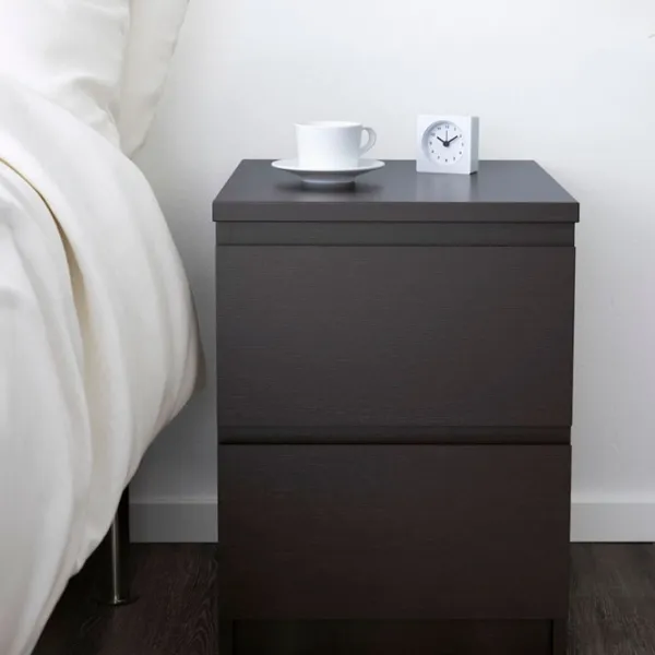 Pat Ikea Malm 4 140 x 200 cm / Furnir / Black photo 8