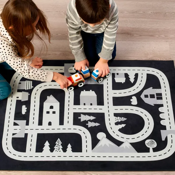 Covor Ikea Markkrypare Dark Gray / Poliester photo 3